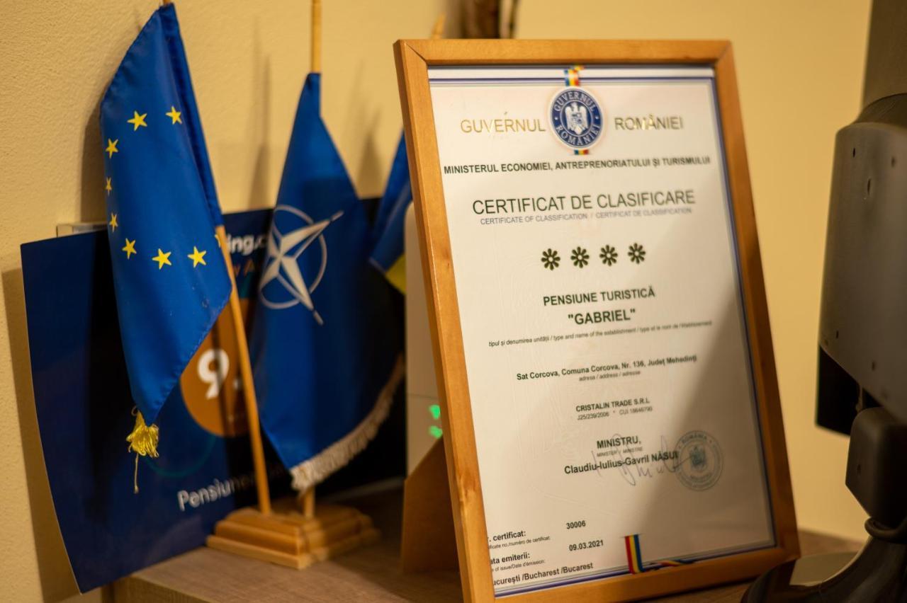 Pensiunea Gabriel Corcova Екстер'єр фото